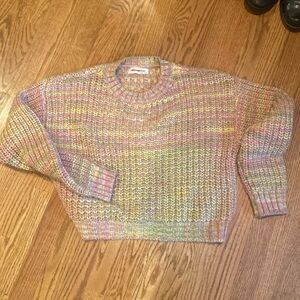 Anthropologie chunky knit sweater